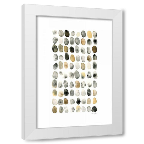 Grounded White Modern Wood Framed Art Print by Horn, Laura