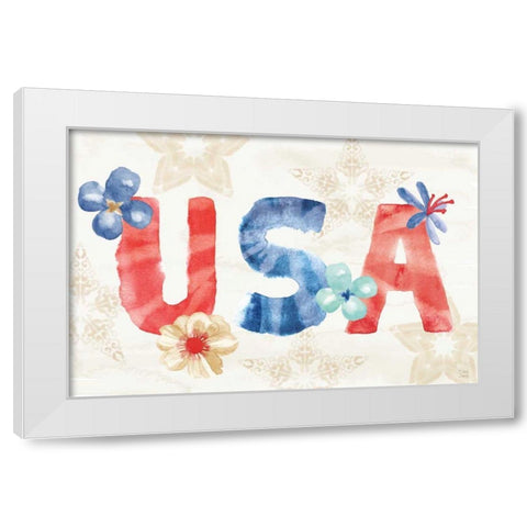 Oh My Stars V White Modern Wood Framed Art Print by June, Dina