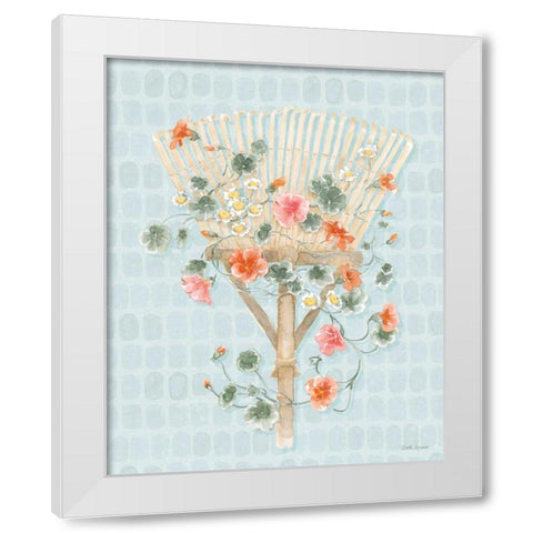 Gardenscape XII White Modern Wood Framed Art Print by Grove, Beth