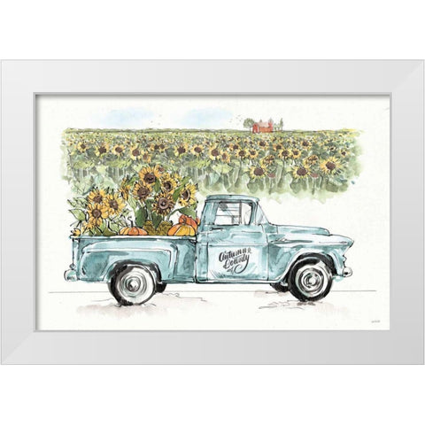 Country Harvest I White Modern Wood Framed Art Print by Tavoletti, Anne