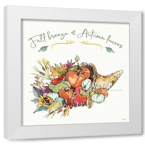 Country Harvest IV White Modern Wood Framed Art Print by Tavoletti, Anne