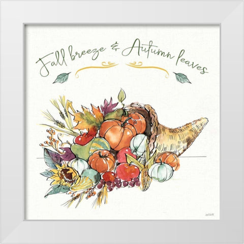 Country Harvest IV White Modern Wood Framed Art Print by Tavoletti, Anne