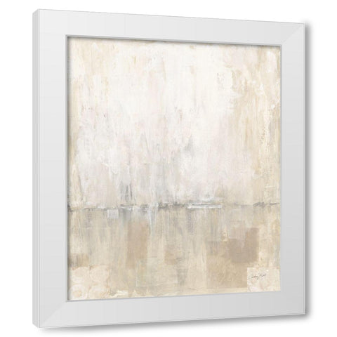 Gray Morning Light I White Modern Wood Framed Art Print by Prahl, Courtney