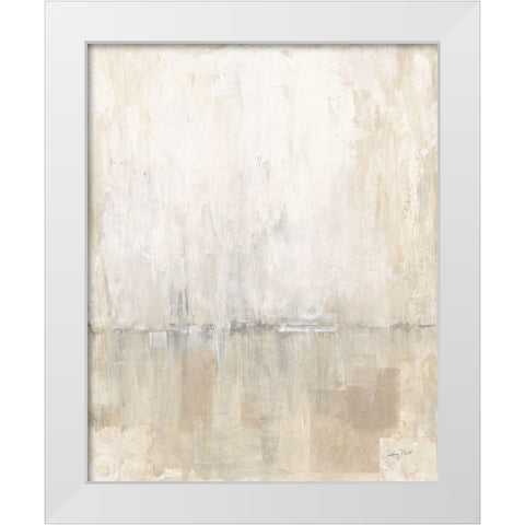 Gray Morning Light I White Modern Wood Framed Art Print by Prahl, Courtney