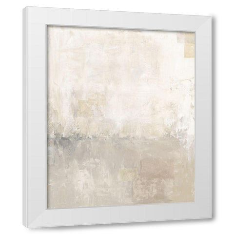 Gray Morning Light II White Modern Wood Framed Art Print by Prahl, Courtney