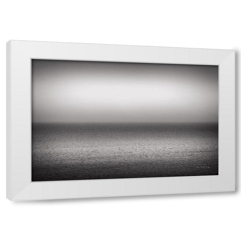 Bay of Fundy BW White Modern Wood Framed Art Print by Majchrowicz, Alan