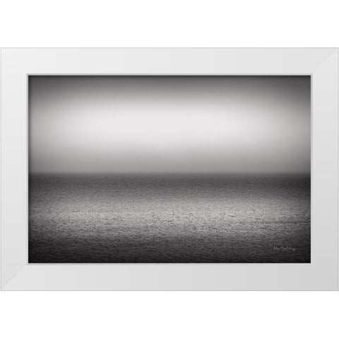 Bay of Fundy BW White Modern Wood Framed Art Print by Majchrowicz, Alan