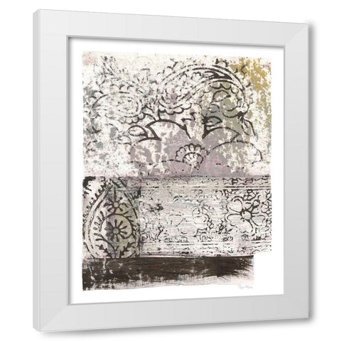 Wanderer III White Modern Wood Framed Art Print by Rhue, Piper