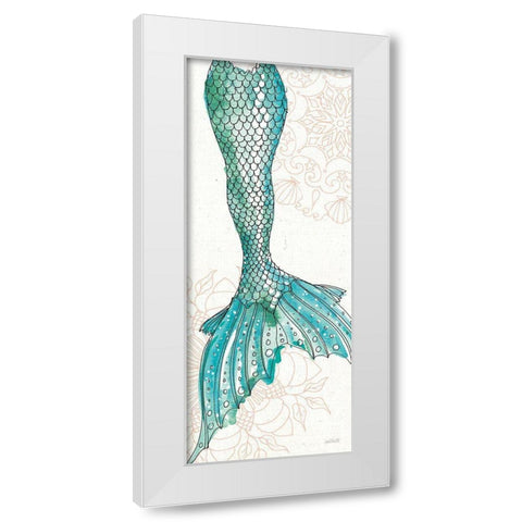Sea Sirens III White Modern Wood Framed Art Print by Tavoletti, Anne