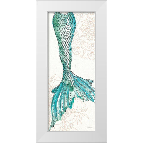 Sea Sirens III White Modern Wood Framed Art Print by Tavoletti, Anne