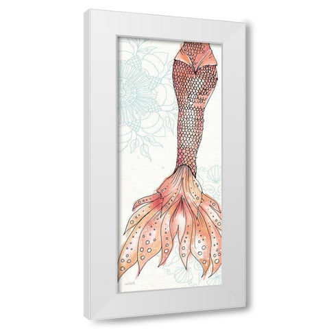 Sea Sirens IV White Modern Wood Framed Art Print by Tavoletti, Anne