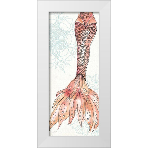 Sea Sirens IV White Modern Wood Framed Art Print by Tavoletti, Anne