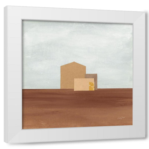 Homeward I White Modern Wood Framed Art Print by Prahl, Courtney