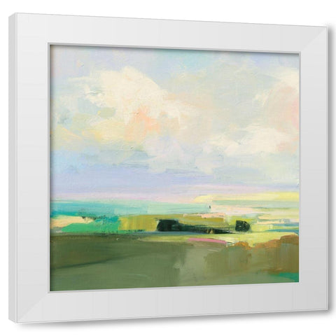 Summer Sky IV White Modern Wood Framed Art Print by Purinton, Julia