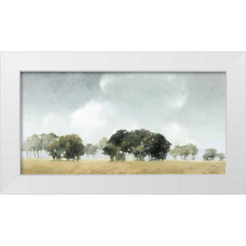 Cloud Dance Neutral White Modern Wood Framed Art Print by Purinton, Julia
