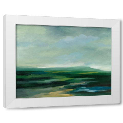 Ireland Reminiscence White Modern Wood Framed Art Print by Vassileva, Silvia