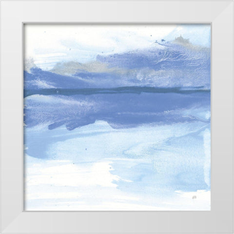 Reactions III White Modern Wood Framed Art Print by Paschke, Chris