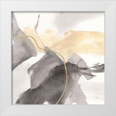 Natural Ebony II White Modern Wood Framed Art Print by Paschke, Chris