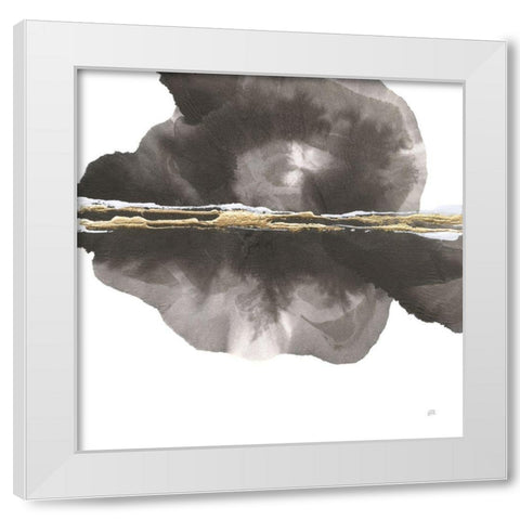 Casting Shadows White Modern Wood Framed Art Print by Paschke, Chris