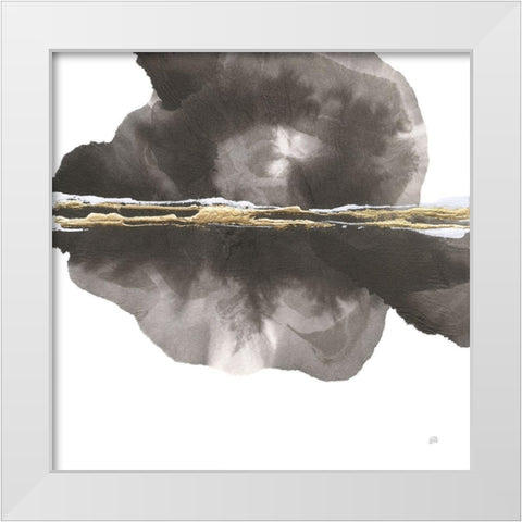 Casting Shadows White Modern Wood Framed Art Print by Paschke, Chris
