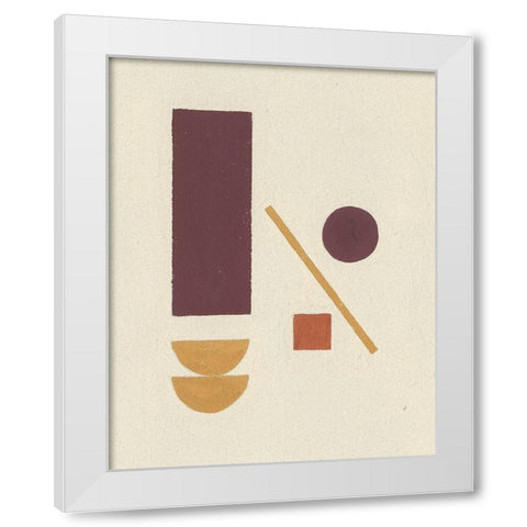 Leftovers II White Modern Wood Framed Art Print by Hershey, Moira