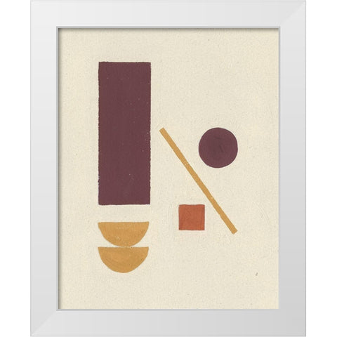 Leftovers II White Modern Wood Framed Art Print by Hershey, Moira