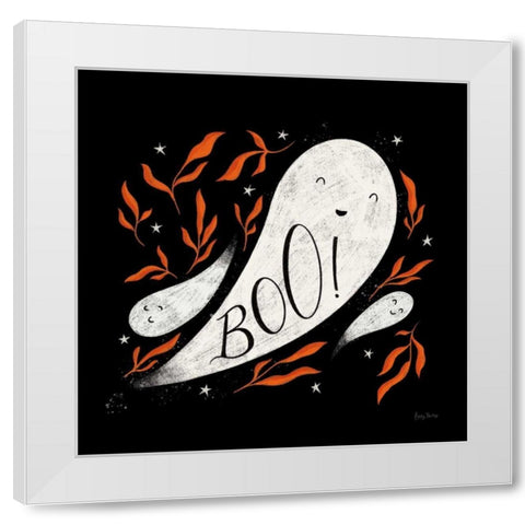 Cute Halloween III White Modern Wood Framed Art Print by Thorns, Becky