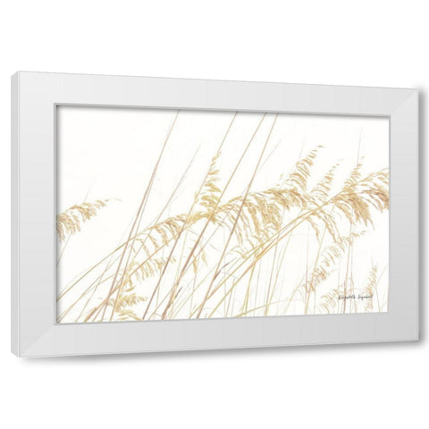 Blowing in the Wind I White Modern Wood Framed Art Print by Urquhart, Elizabeth