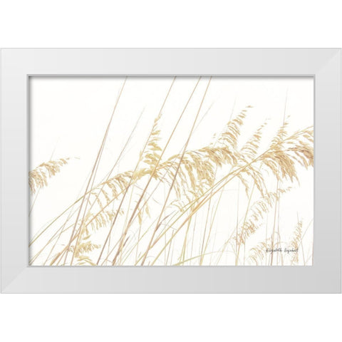 Blowing in the Wind I White Modern Wood Framed Art Print by Urquhart, Elizabeth