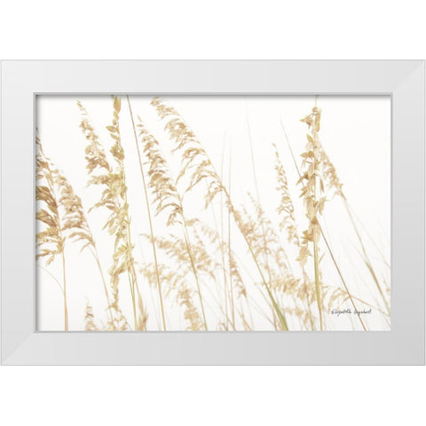 Blowing in the Wind II White Modern Wood Framed Art Print by Urquhart, Elizabeth