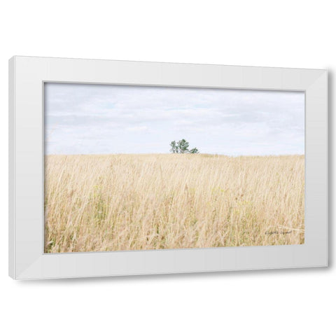 On the Edge I White Modern Wood Framed Art Print by Urquhart, Elizabeth