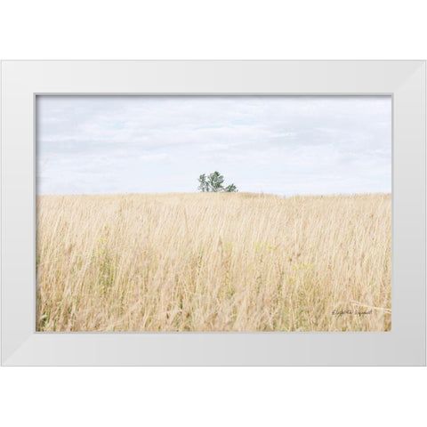 On the Edge I White Modern Wood Framed Art Print by Urquhart, Elizabeth
