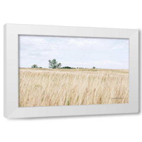 On the Edge II White Modern Wood Framed Art Print by Urquhart, Elizabeth