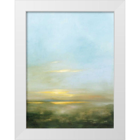 Eventide Bright White Modern Wood Framed Art Print by Purinton, Julia
