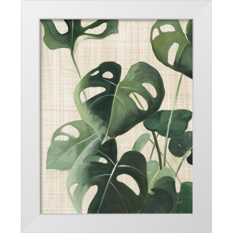 Tropical Study IV Linen White Modern Wood Framed Art Print by Purinton, Julia