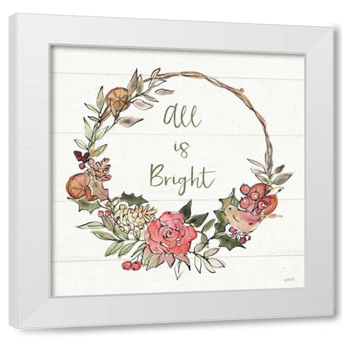 Soft Season IV White Modern Wood Framed Art Print by Tavoletti, Anne