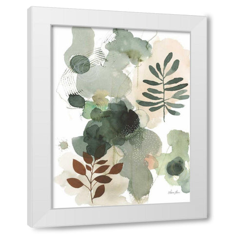 Sage Bliss I White Modern Wood Framed Art Print by Horn, Laura