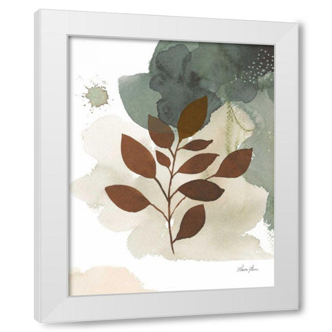 Sage Bliss II White Modern Wood Framed Art Print by Horn, Laura
