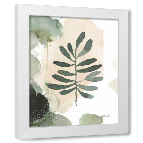 Sage Bliss III White Modern Wood Framed Art Print by Horn, Laura
