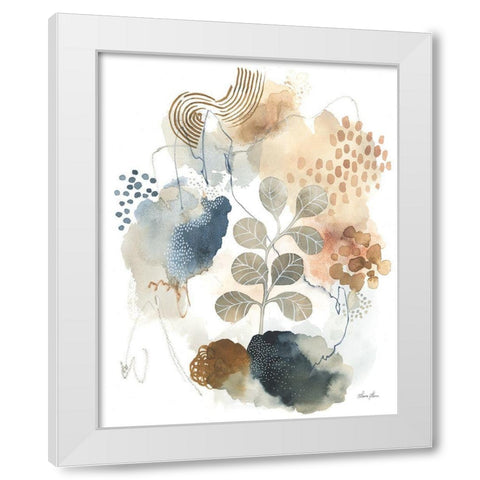 Serene Nature I White Modern Wood Framed Art Print by Horn, Laura