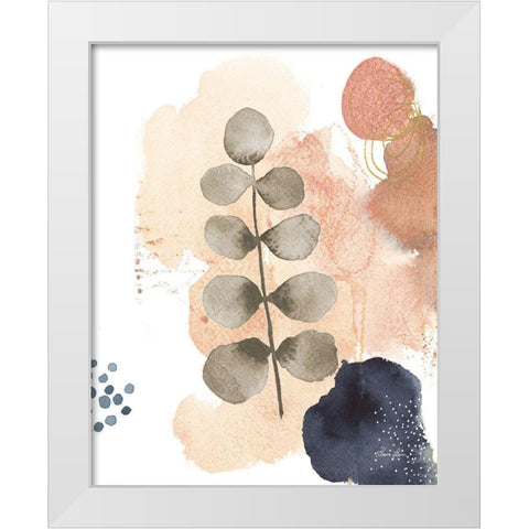 Serene Nature II White Modern Wood Framed Art Print by Horn, Laura