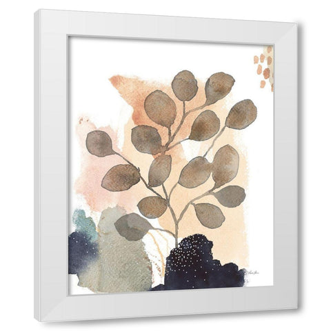 Serene Nature III White Modern Wood Framed Art Print by Horn, Laura