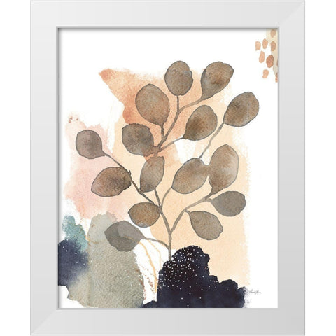 Serene Nature III White Modern Wood Framed Art Print by Horn, Laura