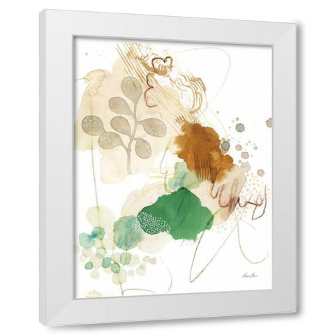 Nature Abstract I White Modern Wood Framed Art Print by Horn, Laura