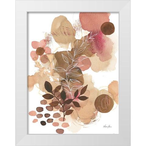 Nature Bliss I White Modern Wood Framed Art Print by Horn, Laura