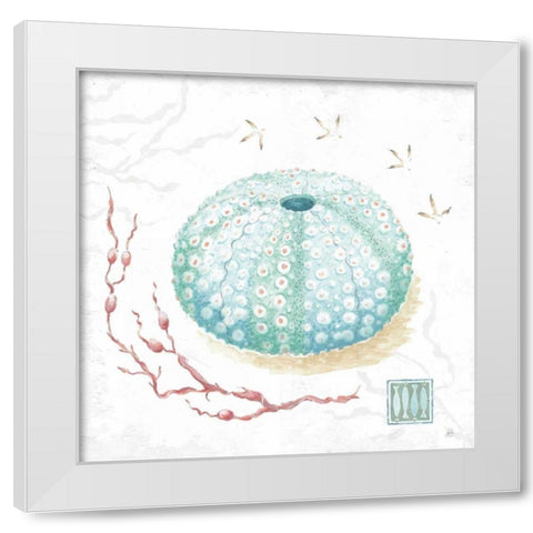 Delicate Sea VII White Modern Wood Framed Art Print by Brissonnet, Daphne