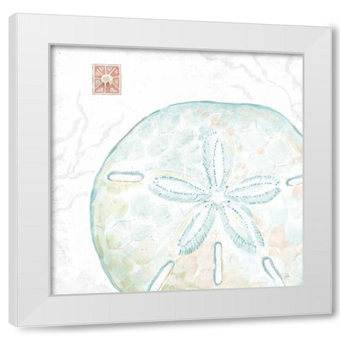 Delicate Sea IX White Modern Wood Framed Art Print by Brissonnet, Daphne