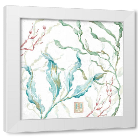 Delicate Sea XI White Modern Wood Framed Art Print by Brissonnet, Daphne