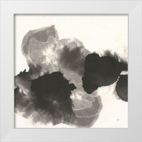 Transitions I White Modern Wood Framed Art Print by Paschke, Chris
