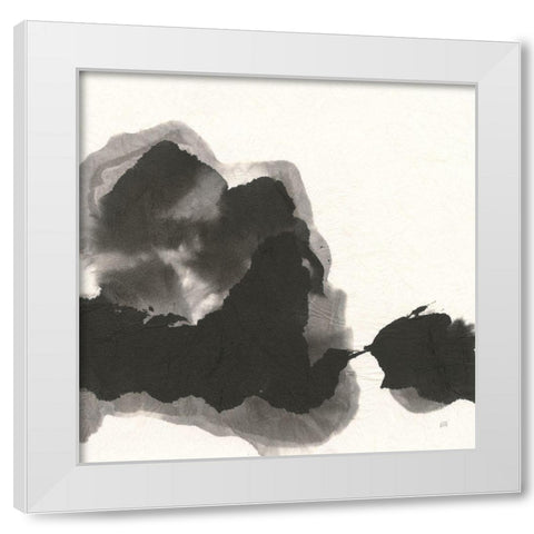 Transitions II White Modern Wood Framed Art Print by Paschke, Chris